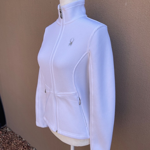 NEW! Spyder White Core Sweater/Jacket Size Small/Petite - Picture 9 of 16